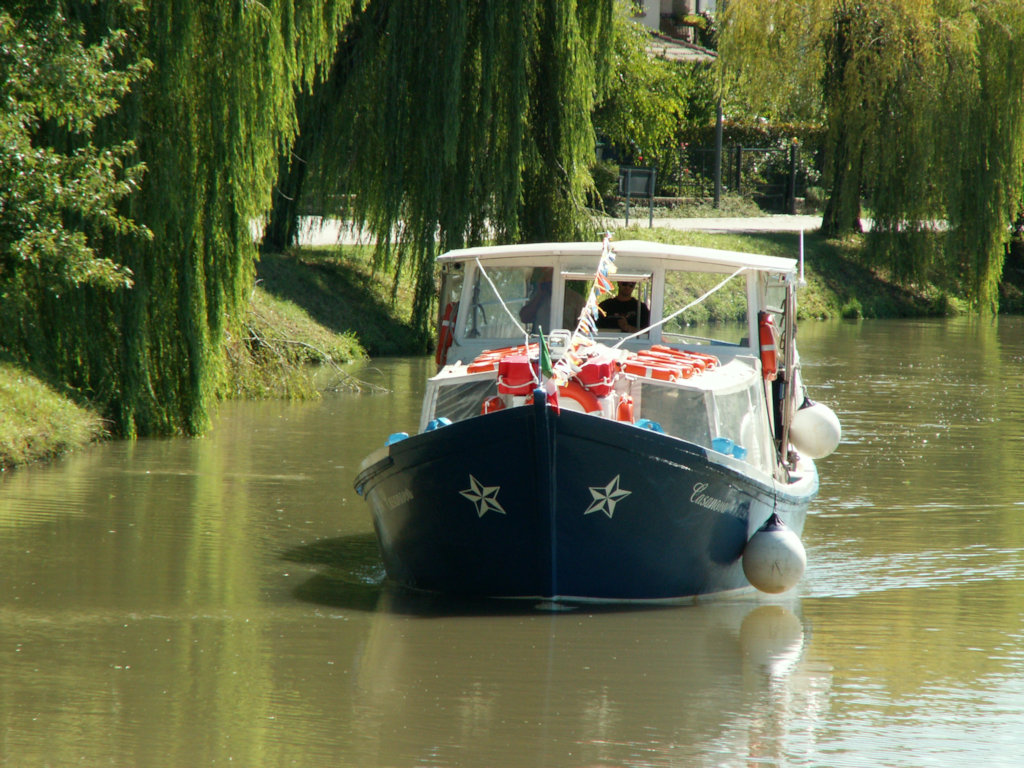Boot auf dem Brenta Kanal